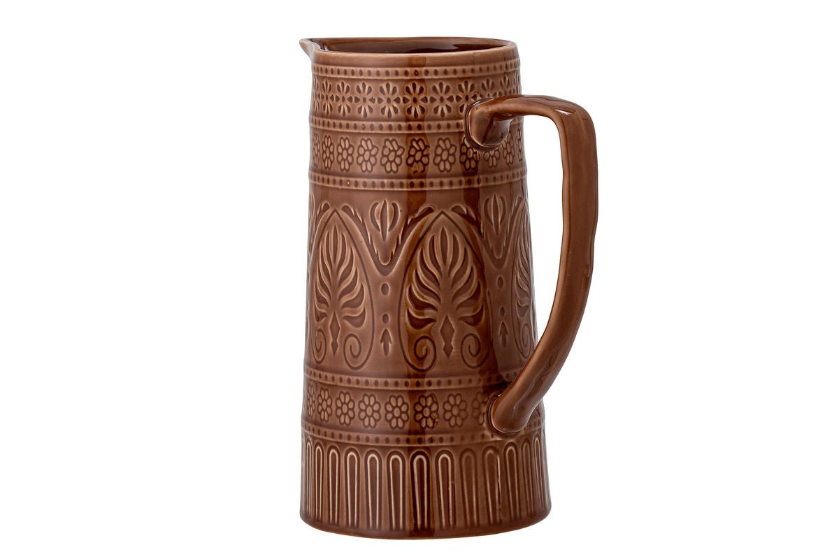 Krug Lupi – Stoneware with warm glaze in Brown