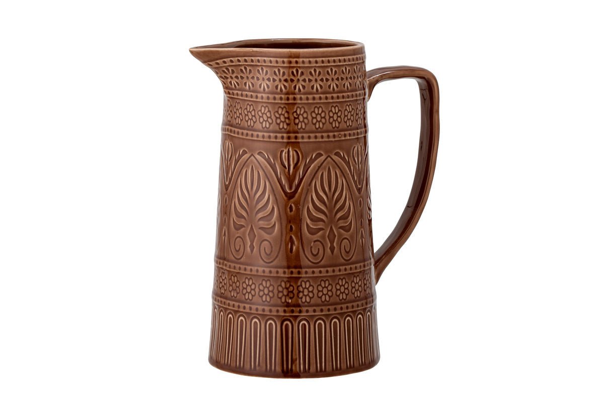 Krug Lupi – Stoneware with warm glaze in Brown