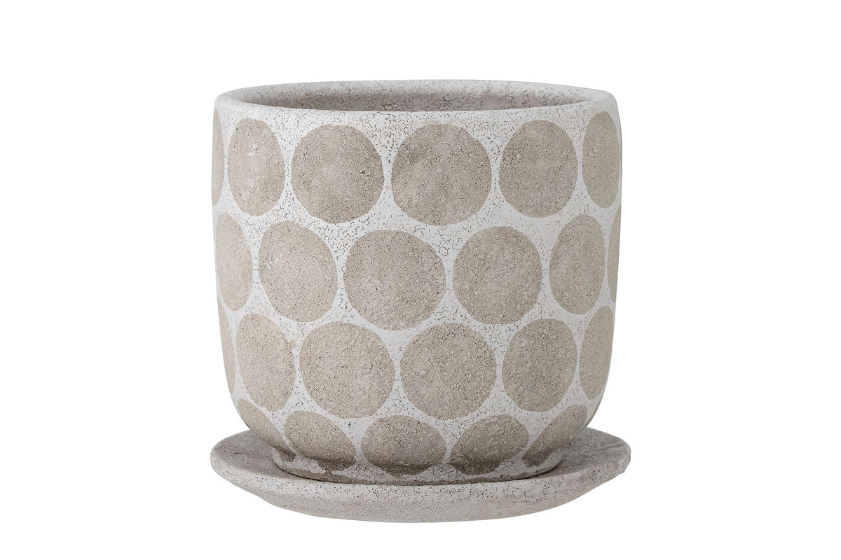 Flower Pot Felice – Polka Dot Pattern
