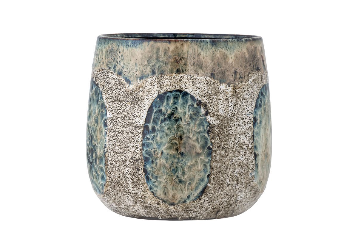 Flower Pot Topia – Hand-Painted Stoneware