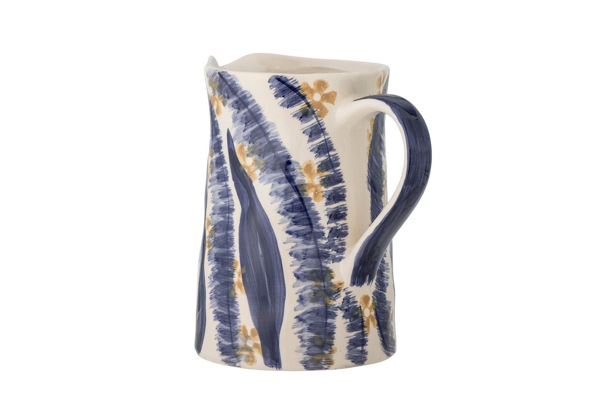 Vase "BlueFlower" - blue stoneware vase