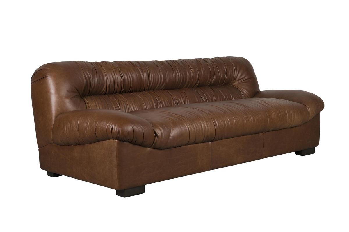 Sofa Talaro aus Wachsleder