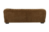 Sofa Talaro mit gerafftem Samtbezug