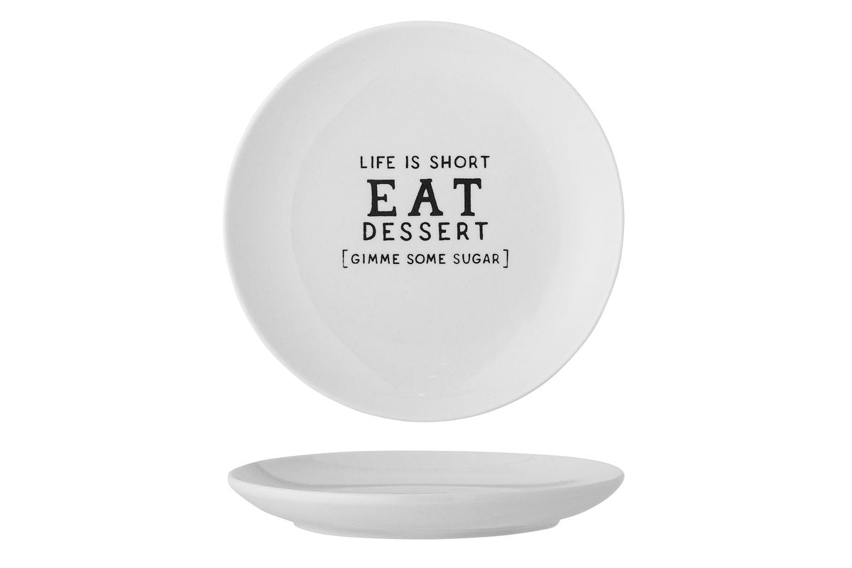 Teller Elvéra – aus Steingut gefertigt