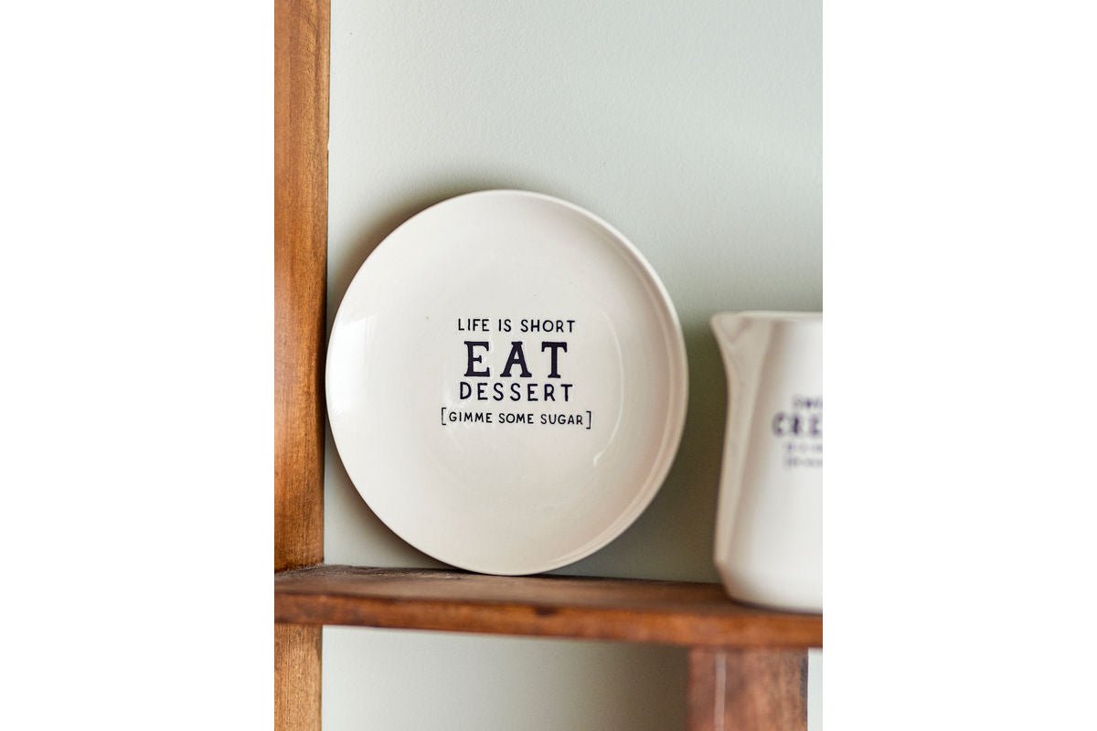 Elvéra Plate – made of stoneware