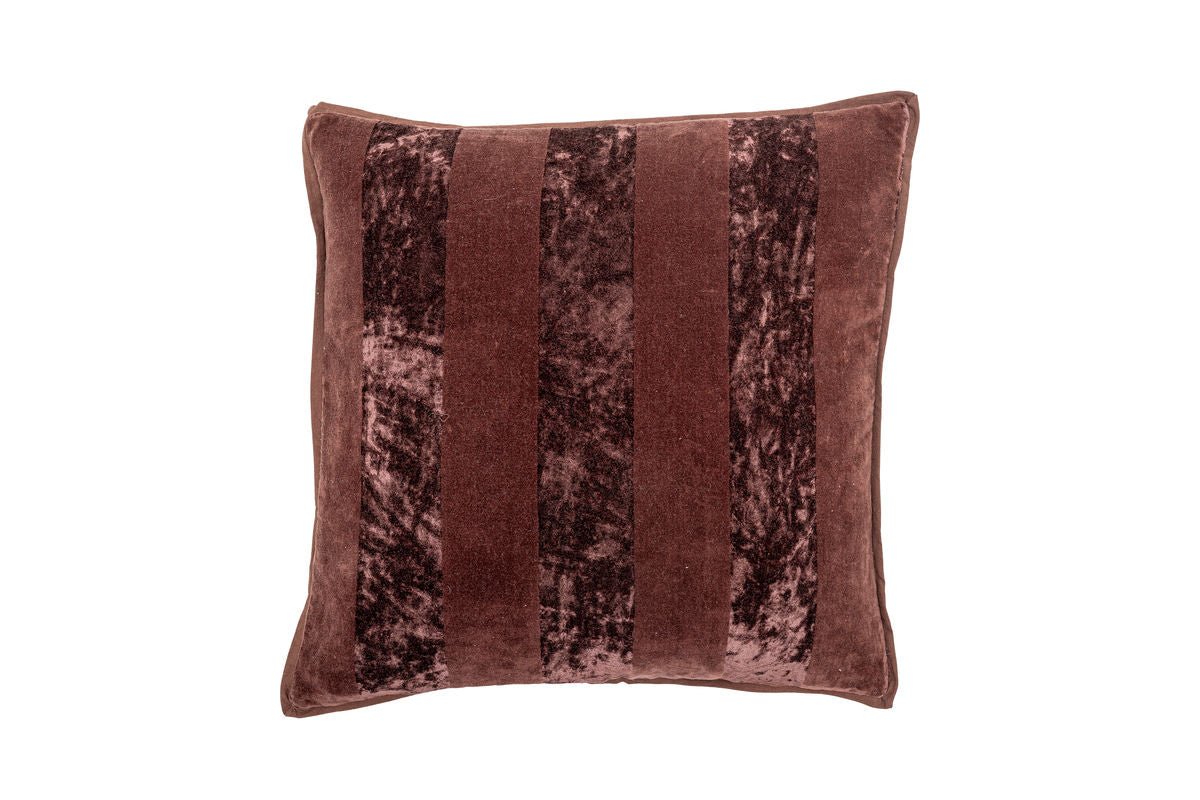 Decorative Cushion Pavia – Stripe Design in Brown