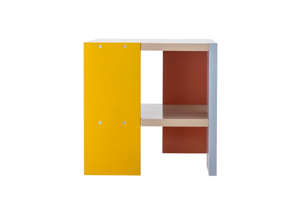 Children's Table Justus - Square Table made of FSC MDF with Colorful Sides