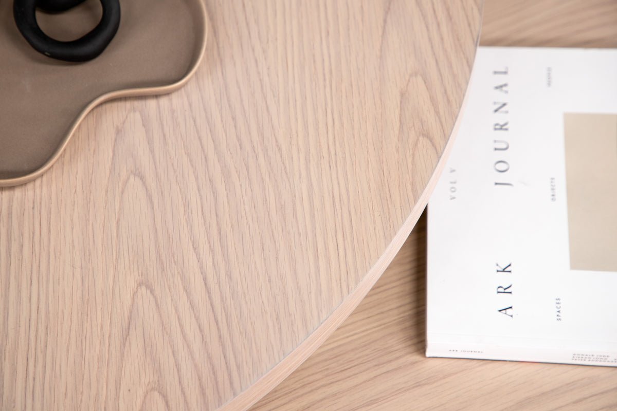 Coffee table Allan set - 2 tables with wood look