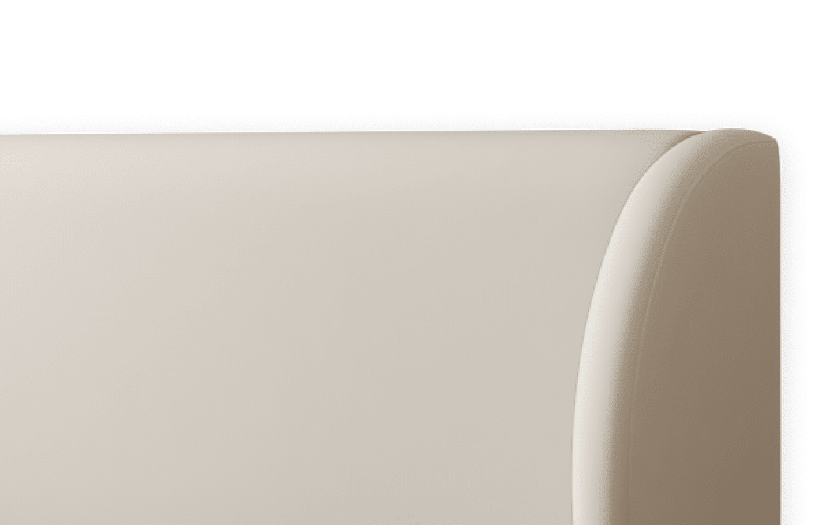 Custom Upholstered Bed: Headboard