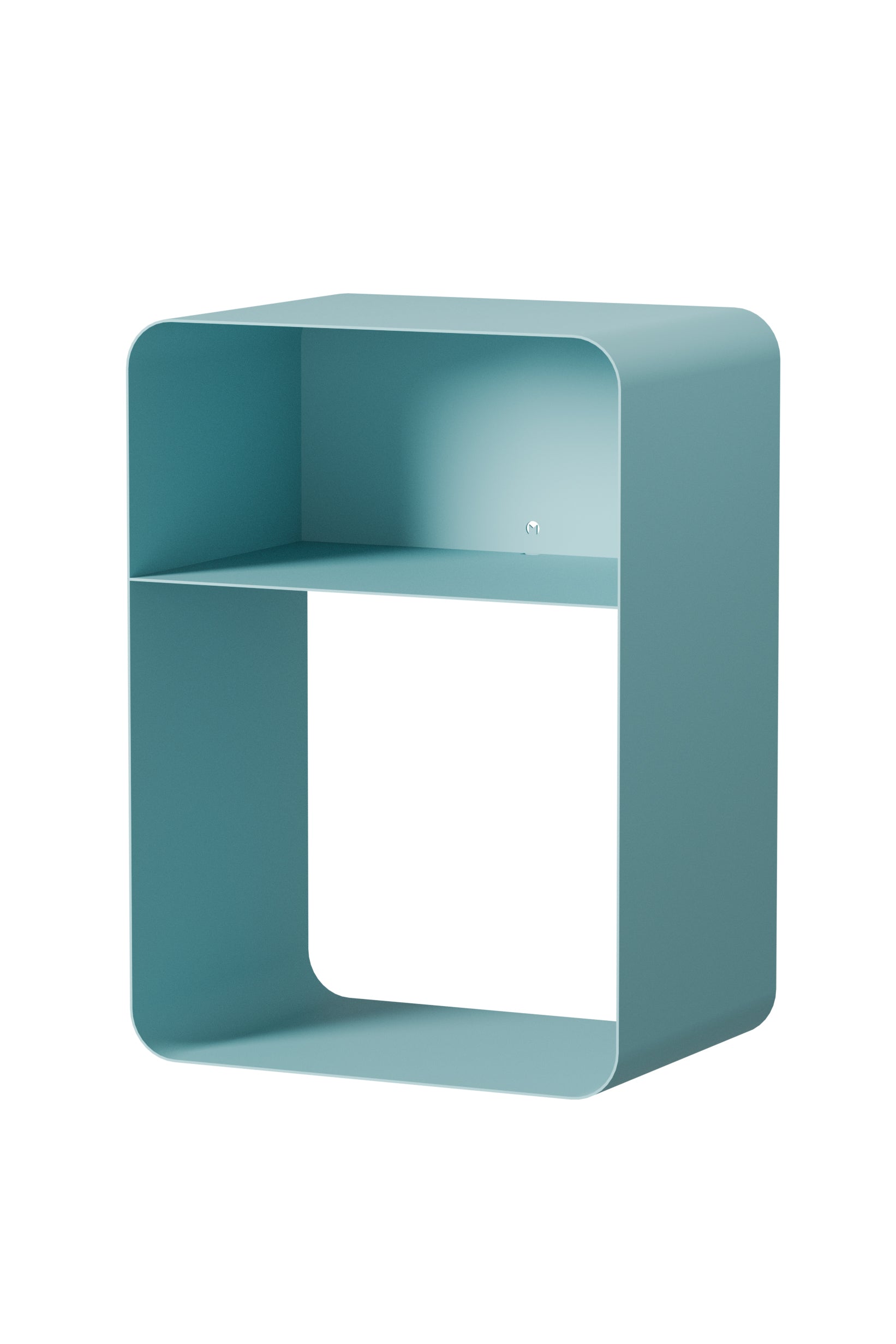 Nachttisch Damio – Minimalistisches Design aus pulverbeschichtetem Metall