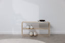 Shoe rack Neva – metal shelf with loft flair in many colors