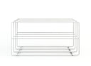 Shoe rack Neva – metal shelf with loft flair in many colors