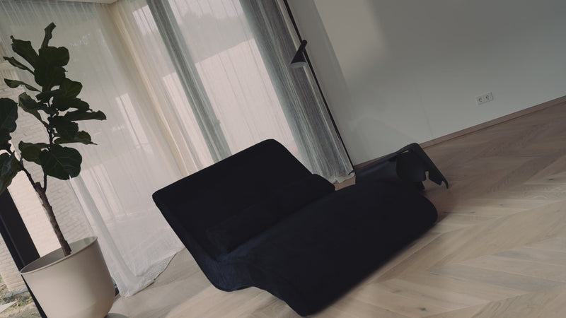 Designer Relax-Liege Lunaris 120 in Cord