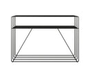 Chest of drawers Ria – Metal design with two shelves