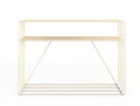 Chest of drawers Ria – Metal design with two shelves