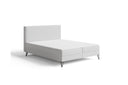 Boxspringbett Selina Slim Bouclé mit Stauraum – Sand