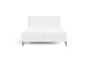 Boxspringbett Selina Slim Bouclé mit Stauraum – Weiß
