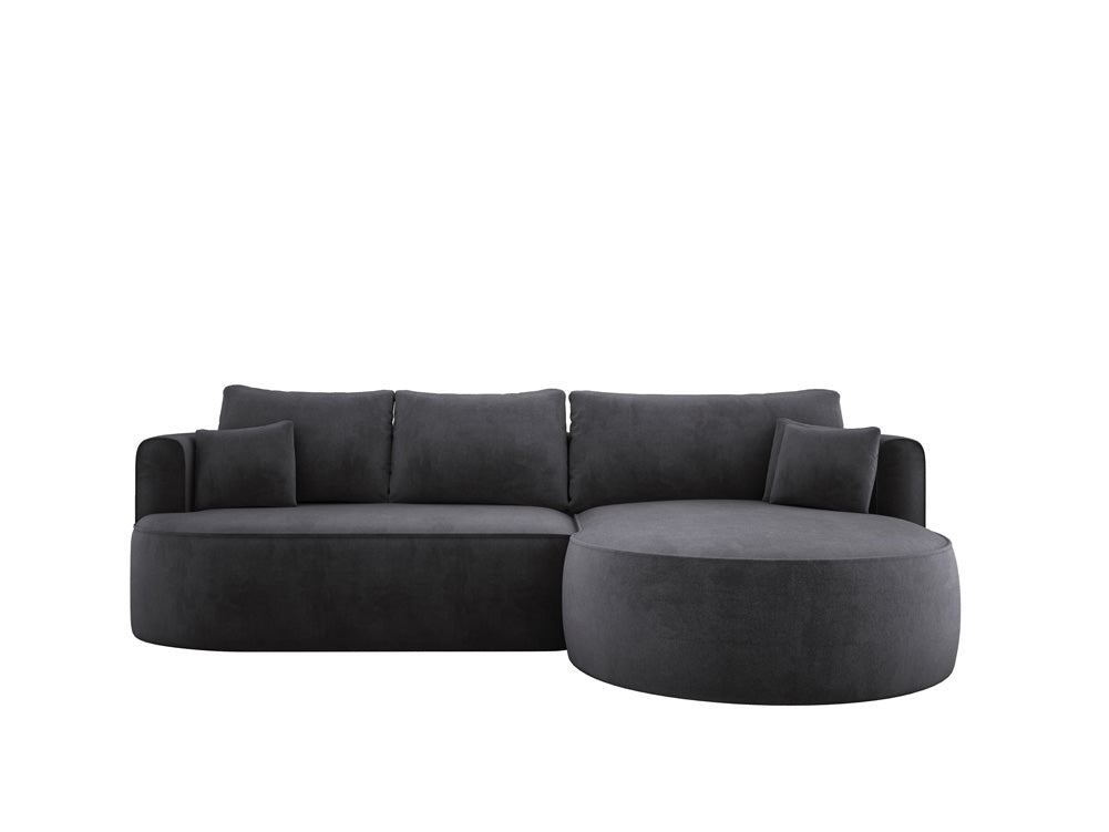 Designer L Sofa Lucca in Velvet