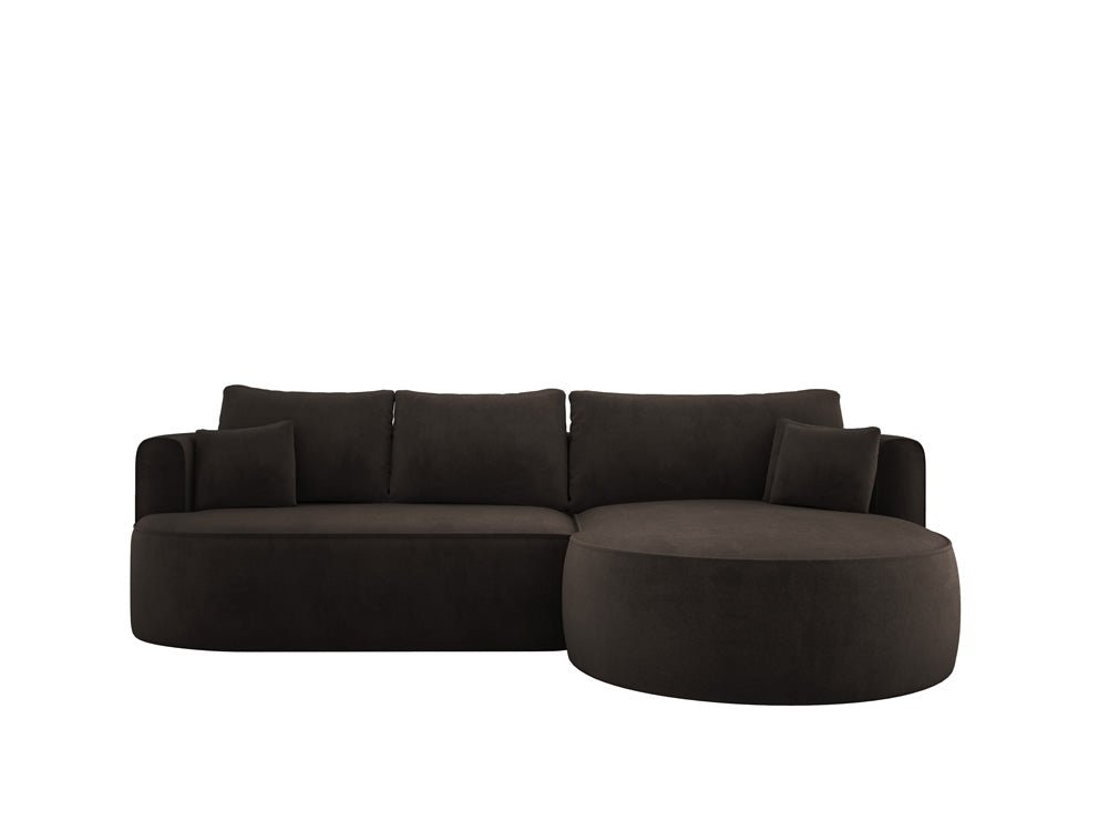 Designer L Sofa Lucca in Velvet