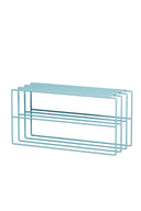 Shoe rack Neva – metal shelf with loft flair in many colors