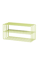 Shoe rack Neva – metal shelf with loft flair in many colors