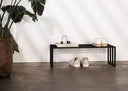 Shoe rack Bovi – Industrial design in Black, Cashew or White