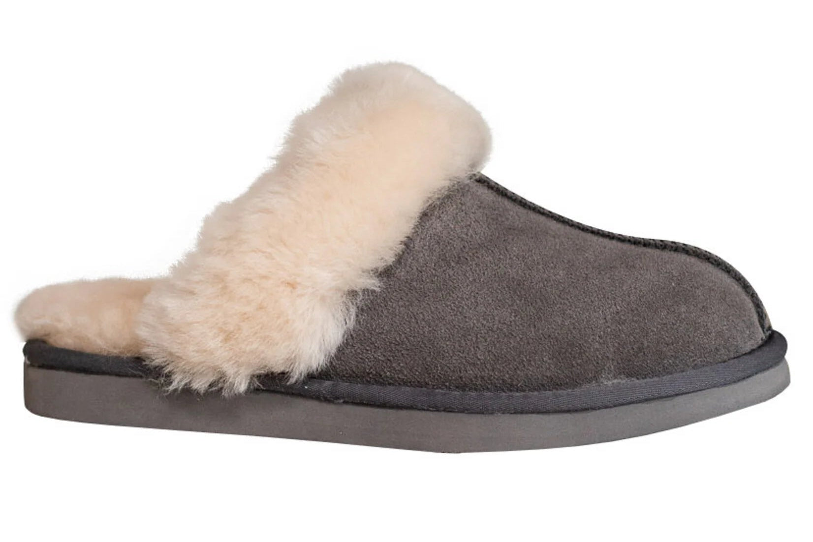 Sheepskin slippers Arvid – Genuine sheepskin in Gray