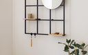 Wall Shelf Rivo – Flexible Metal Shelf with Plug-in System