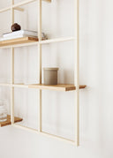 Wall Shelf Rivo – Flexible Metal Shelf with Plug-in System