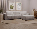 Designer corner sofa Loft in velvet