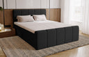Celeste Velvet Box Spring Bed with Storage
