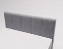 Celeste Velvet Box Spring Bed with Storage