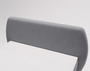 Pure Boxspring Bed in Velvet with Storage