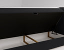 Celeste Velvet Box Spring Bed with Storage