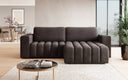 Designer Ecksofa Tirina mit Schlaffunktion