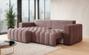 Designer Ecksofa Tirina mit Schlaffunktion