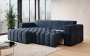 Designer Ecksofa Tirina mit Schlaffunktion
