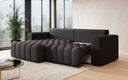Designer Ecksofa Tirina mit Schlaffunktion
