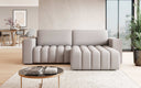 Designer Ecksofa Tirina mit Schlaffunktion