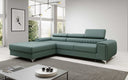 Designer Ecksofa Melinda mit Schlaf- und Klappfunktion