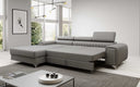 Designer Ecksofa Melinda mit Schlaf- und Klappfunktion