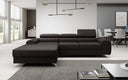 Designer Ecksofa Melinda mit Schlaf- und Klappfunktion