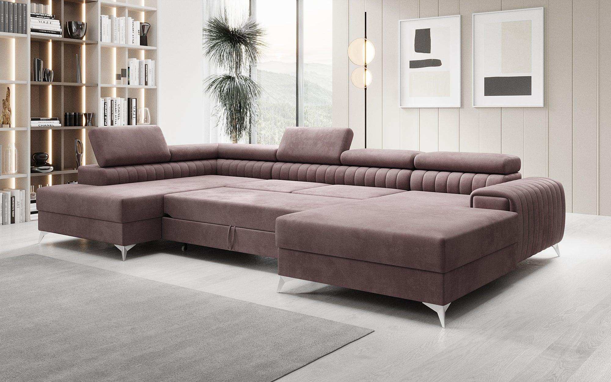 Designer Sofa Collina mit Schlaf- und Klappfunktion