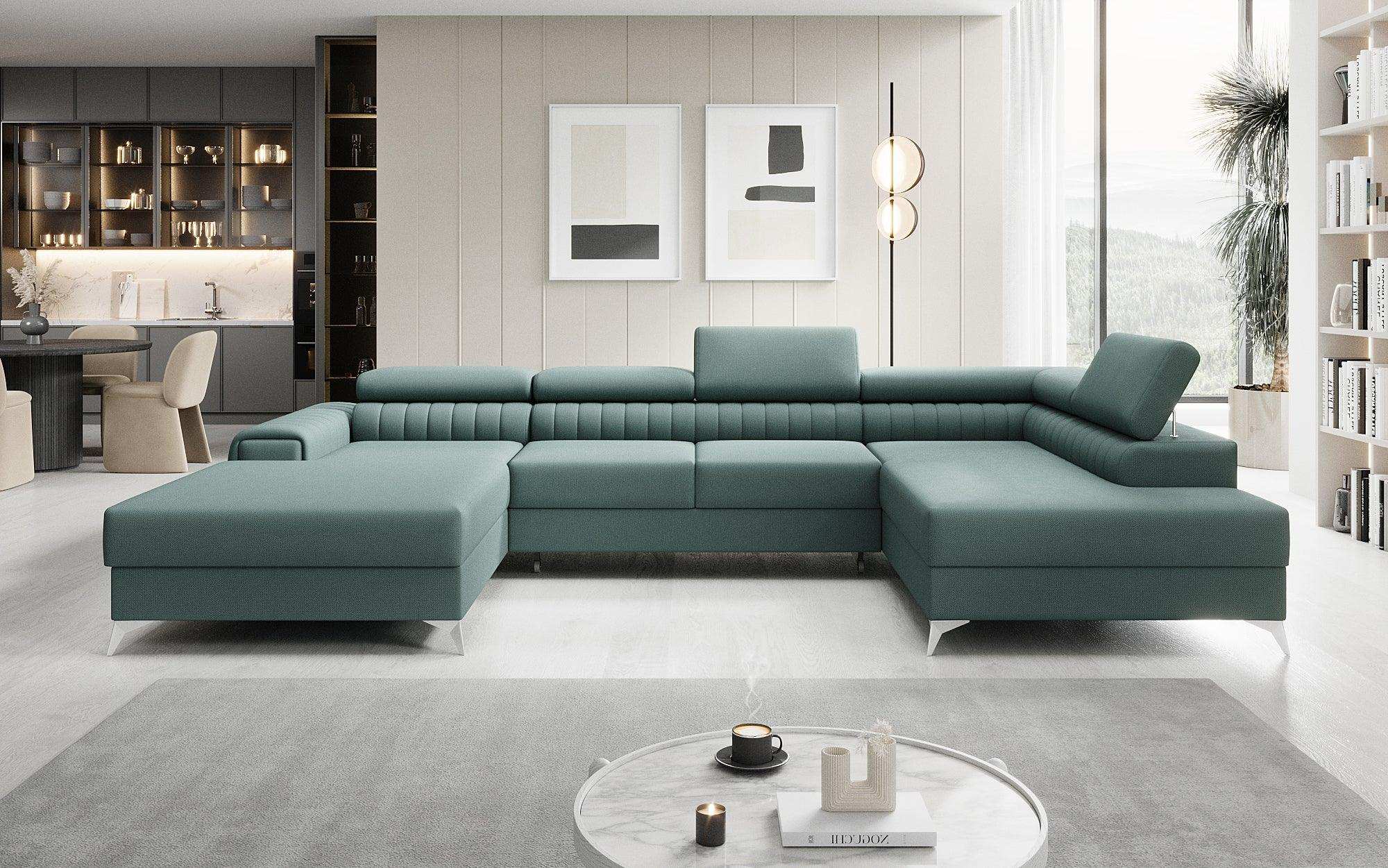 Designer Sofa Collina mit Schlaf- und Klappfunktion