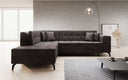Designer corner sofa Lania with sleeping function