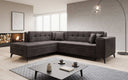 Designer corner sofa Lania with sleeping function