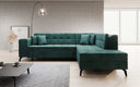 Designer corner sofa Lania with sleeping function