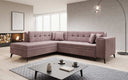 Designer corner sofa Lania with sleeping function