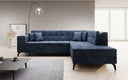 Designer corner sofa Lania with sleeping function