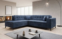 Designer corner sofa Lania with sleeping function